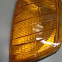 No.1248260943 Corner Signal Light Cover for Mercedes-Benz W124 1984-1996 Waterproof Yellow Left Corner Light Lamp Lens Plastic 1 Pc
