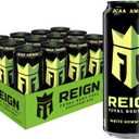 Reign Total Body Fuel, White Gummy Bear, Fitness & Performance Drink, 16 Fl Oz (Pack of 12)(BBD- 01/27/2028)