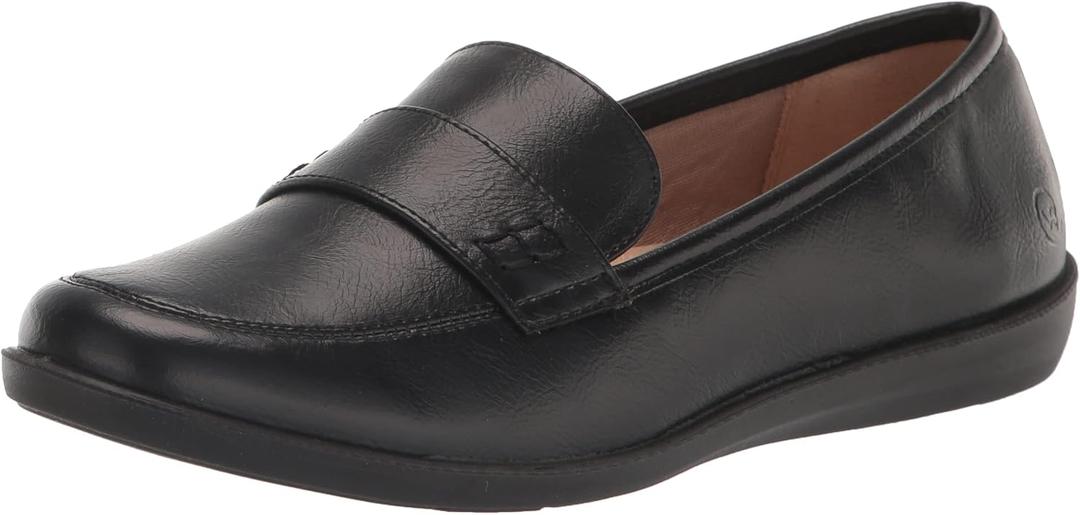 LifeStride Women's, Nico Loafer (8, Black)