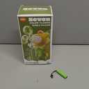 Sunflower Bubble Machine, Remote Control Flower Bubble Blower, with Music Colorful Lighting & Auto Rotation, Outdoor Indoor Kids Party Toy with Fixable Stand, for Toddlers 3+