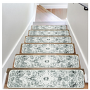 OJIA Stair Treads Non Slip Stair Runners for Wooden Steps Indoor, 15PCS 8"x30" Rubber Backing Carpet Treads for Wood Stairs Staircase Step Treads for Kids & Dogs, Stair Covers Safety Mats  