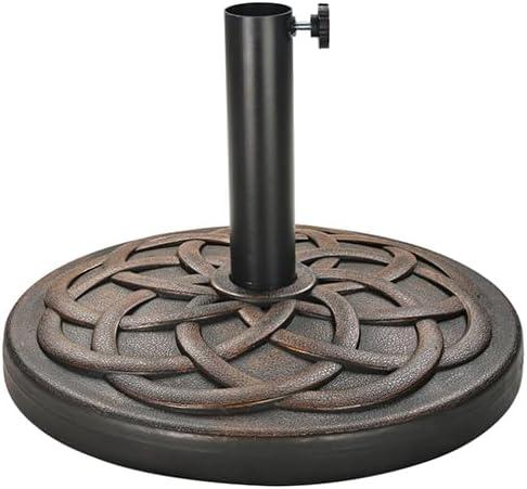 Elevon 35lb Heavy Duty Umbrella Base, Bronze