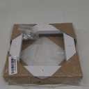 Canvas Floater Frame for 1 to 1 1/4 Deep Gallery-Wrapped Canvas, Modern Wood-Look Floating Frame for Finished Wall Art, Oil Paintings for Gallery Bedroom Studio, Made in USA(White,8x8inch) (8L" x 8W")