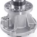 Water Pump (Original Bearing size 47MM) For Ford F250/F350/F450/F550 Super Duty 2004-2007 Excursion E350 Club Wagon 2004-2005 E350 Super Duty 2004-2010 E450 PowerStroke 6.0L Diesel AW6058