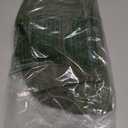 Mklhgty Waterproof Dog Coat for Small Dogs, Warm Dog Winter Jacket, Reflective Windproof Turtleneck Dog Cold Weather Coats with Adjustable Hook & Loop - Green - S