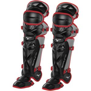 Mizuno Youth Samurai Baseball Shin Guards, 14.5"