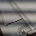 SAILUN 145Gal/580Qt Stackable Storage Bins Folding Collapsible Storage Bins with a Lid, Closet Organizers and Storage,White 26" W x 17" D x 71" H