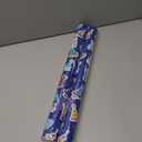 WERNNSAI Happy Birthday Wrapping Paper Roll - 1 Roll 17”x 33 ft Boy Birthday Hat Wrapping Paper Baby Blue Gift Packing Supply Baby Shower Party Wrap Decor Favor, Reversible