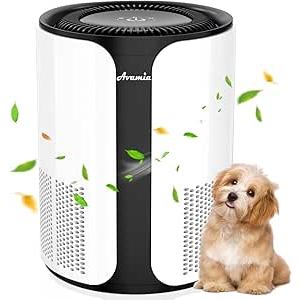 Air Purifiers for Home Large Room Bedroom Up to 1800Ft, Avamia H14 HEPA Air Purifier for Pets with Laser Air Quality Sensor and Sleep Mode, Air Filter Cleaner for Dust, Smoke, Pets Hair, Odor, Pollen