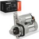 A-Premium Starter Motor Compatible with Nissan Sentra 2007-2019, 1.6L 1.8L 2.0L, Versa 2007-2012, Juke, NV200, Cube & Chevrolet City Express - 12V 1.0KW 10 Teeth Clockwise - Replace# S114-955A