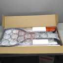 5-Tier Wine Rack Freestanding Floor, 11 Bottles Modern Wooden Wine Holder-Storage Cabinet for Home Bar, Kitchen, Dining Room Space Saving Bar Stand with Easy Assembly.(Brown) (Deep Red)