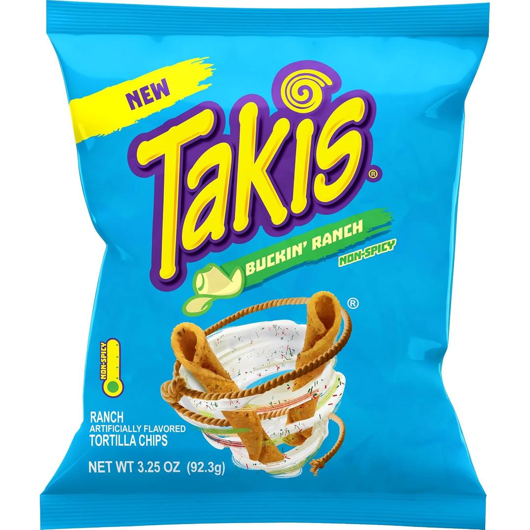 6 x Takis Buckin' Ranch - Ranch Flavored (EXP 09/10/26)