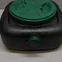 Scepter AM07029 7.3 Quart Oil Drain Pan with Lid, Filter Drain Screen, and Pour Spout for Automotive Fluids Including Engine Oil, Anti-Freeze, Transmission Fluid and More, 12" x 12-3/4" x 5.6"