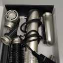 5 in 1 Hair Dryer Brush Set,Professional Negative Ionic Hot Air Styler, Air Curling Wrap Styler,Detachable Blow Dryer Brush With Auto Wrap Curlers,Hair Styling Tools For Straight/Curl/Drying/Smoothing (Champagne Gold)