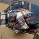 Eddie Bauer - Queen Comforter Set, Microsuede Bedding with Mingled Sherpa Reverse, 3 Piece Bed Set with Matching Pillowcases (Shasta Lake Indigo)