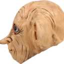 Halloween Elf Ears Mask Cosplay Costume Props Elfin Latex Full Head Headwear Funny Accessory for Party Adult