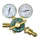 Flame Tech Flow Gauge Argon Regulator, Easy to Read 2 Dual-Scale Gauges, Ideal Welding Tool, Sturdy Construction, Comes Packaged in a Black Box, Tested in The USA