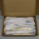 Asidrama 20 Pack 6.3 Inch(160mm) Brushed Brass Kitchen Cabinet Handles, Cabinet Pulls Kitchen Cabinet Hardware for Cupboard Drawer Pulls