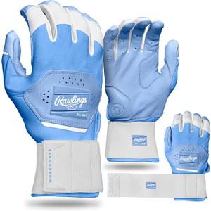 Rawlings | Workhorse Baseball Batting Gloves | Compression Strap | Adult Sizes, Small