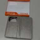 Bocasal for iPhone 17 Pro Wallet Case Compatible with MagSafe Wireless Charging, RFID Blocking Magnetic Leather Case with Card Slots Holder Kickstand Detachable Wrist Strap 6.3 Inch (Grey)