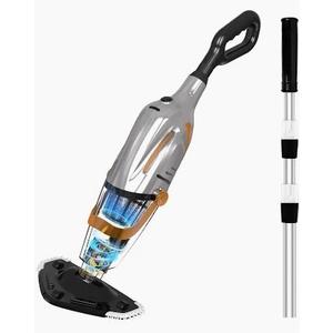 Cordless Pool Vacuum Cleaner, Rechargeable, Handheld Pool Vacuum for Above Ground and Inground Pools, spa hot tub 18.5 GPM Suction 80 Min Run Time