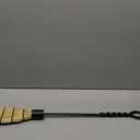 Minuteman International Rope Handle Single Brush Fireplace Tool, Standard, Black