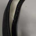 Elantrip Sport Leather Steering Wheel Cover 14 1/2 inch to 15 inch Universal, Padded Soft Grip Breathable for Car Truck SUV Jeep, Anti Slip Odorless Black and Beige