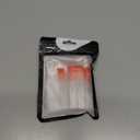 6Pcs Nail Drill Bits Set Professional, 3/32'' Electric Nail Drill Bits for Acrylic Gel Nails, Cuticle Nail Drill Bit Quick Gel Polish Remover Manicure Pedicure Tools with Cleaning Brush (Red)