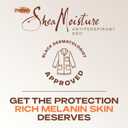 SheaMoisture Antiperspirant Deodorant Stick Moisturizing Raw Shea Butter & Hyaluronic Acid 2 Count for 48HR Sweat & Odor Protection with No Parabens & No Mineral Oil 2.6 oz