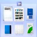 6pcs 2025 Hyundai Tucson Screen Protector One Single Piece for Hyundai Tucson 2025 Accessories 2025 Tucson N Line/Limited & Santa Cruz XRT/Limited Dual 12.3Inch 2024 Tucson Nano Screen Protector