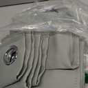 NICETOWN Blackout Sage Green Curtains 54 inches Long 2 Panels Set - Grommet Thermal Curtains Sound Dampening Window Treatments Room Darkening Drapes for Bedroom/Home Office, W37 x L54