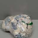 SearchI Stretch Sofa Cover Printed Couch Covers, Floral Pattern 2 Piece Armchair Slipcover with Separate Chair Cushion Cover, Washable Furniture Protector for Living Room (Armchair, Ball Flower) (Small)