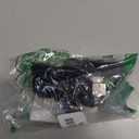 Mini Wireless Lavalier Microphone for iPhone, iPad, Android Phone - Noise Reduction Lapel USB C Bluetooth Mic for Recording, Clip on Omni Lav Mic for Video Recording, Tiktok, YouTube, Vlog (Black J25 2IN1)