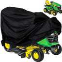 LP93647 Heavy Riding Lawn Mower Cover For John Deere X300 - X700 Series Riding Mowers 330D Oxford Fabric Rain Protector from Dust Dirt Snow Rain Sun Rays Supply All Weather Outdoor Protection