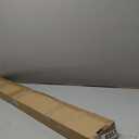 Bonpally Curved Shower Curtain Rod for Bathroom, 40-72 Inches Adjustable Curved Shower Rod, 0.9MM Aluminum Shower Curtain Rod with Rotating Brackets for Extra Shower Space, Need to Drill, Black