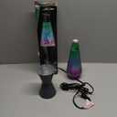 The Original Lava Lamp - 14.5" Gunmetal Grey - Classic Liquid Motion Lamp - Tri-Colored Green/Blue/Purple - Item #2098  (Multicolor)