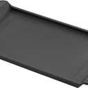 Upgraded DG61-00563A Griddle Replacement for Samsung stove Parts Top Griddle Plate Samsung Gas Range Cooktop Parts NX58H5600SS NX58H9500WS Cast Iron Center Burner Griddle Pan 1 Pcs