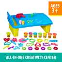 Play-Doh Play 'n Store Table, Arts & Crafts, Activity Table, Ages 3 and up 