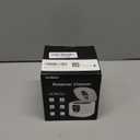 Moeila 45kHz Ultrasonic Retainer Denture Cleaner Machine, Fast Cleaning for Aligners, Mouth Guards, Braces, Toothbrush Heads & Jewelry, 200ML Dental Cleaning Pod, 4 Modes & Digital Timer, White