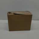 Gilprop 50 Packs Bouquet Bag Kraft Paper Flower Gift Bags with Handle Brown Bouquet Bag Box with Waterproof Lining for Birthday Wedding Party Favors (12.5 x 4.9 x 3.1 Inch)