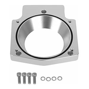 102mm Aluminum Throttle Body Spacer Adapter Plate Kit Compatible with GM LS1 LS2 LS6 LS7 LSX LS Engine