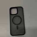 TORRAS Magnetic Shockproof for iPhone 16 Pro Max Case, [Fit for MagSafe] [Military-Grade Drop Tested] Translucent Slim Protective for iPhone 16 Pro Max Case Anti-Fingerprint Anti-Scratch, Black