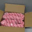 6 Pack Rose Pink Cheesecloth Table Runner 120 Inch Boho Wedding Decor