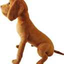 Vizsla Plush Toy Realistic Hungarian Vizsla Dog Soft Toy for Vizsla Lovers, Dog Owners & Kids