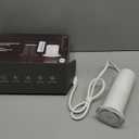 Jgstkcity Pop Up Outlet for Countertop 3.15-inch Desk Wire Hole Insert,9-in-1 Power Strip with 15W Wireless Charger,4 Outlets 4 USB Ports,15Amp Tamper Resistant Receptacle, ETL Listed (White)