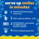 Kraft SpongeBob SquarePants Mac and Cheese, 4 Cups, for Easy Dinner or Dinner Sides, Original Flavor, No Artificial Flavors, Preservatives or Dyes, 1.9 oz (EXP 05/26/26)