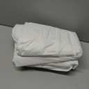 AllerEase Waterproof Mattress Protector, Maximum Allergy Mattress Protector, Full Mattress Cover (White)