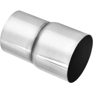 EVIL ENERGY Exhaust Adapter Reducer ID 2.25 Inch to ID 2.5 Inch, Pipe Connector 304 Stainless Steel Exhaust Coupler 2 1/4" ID to 2 1/2" ID 2PCS