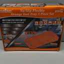 HORUSDY 3-Piece Parts Tray Set, Large Non-Slip Flexible Tool Tray | Tool Organizer Holder for Storage Organizer Screw, Bolts, Washers, Nuts and Small Tools | Tool Storage Gift for Men