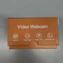 1080P HD Webcam with Microphone, Noise Cancellation, Privacy Cover, Wide-Angle Lens, Auto Light Correction, Plug & Play USB Webcam for Laptop, Desktop, PC, Mac, Zoom, Skype, Streaming (Black)